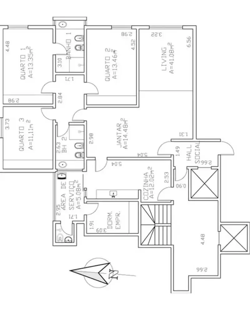 apartamentos-em-higienopolis-3-dorm-imagem-02-Mello-Imóveis